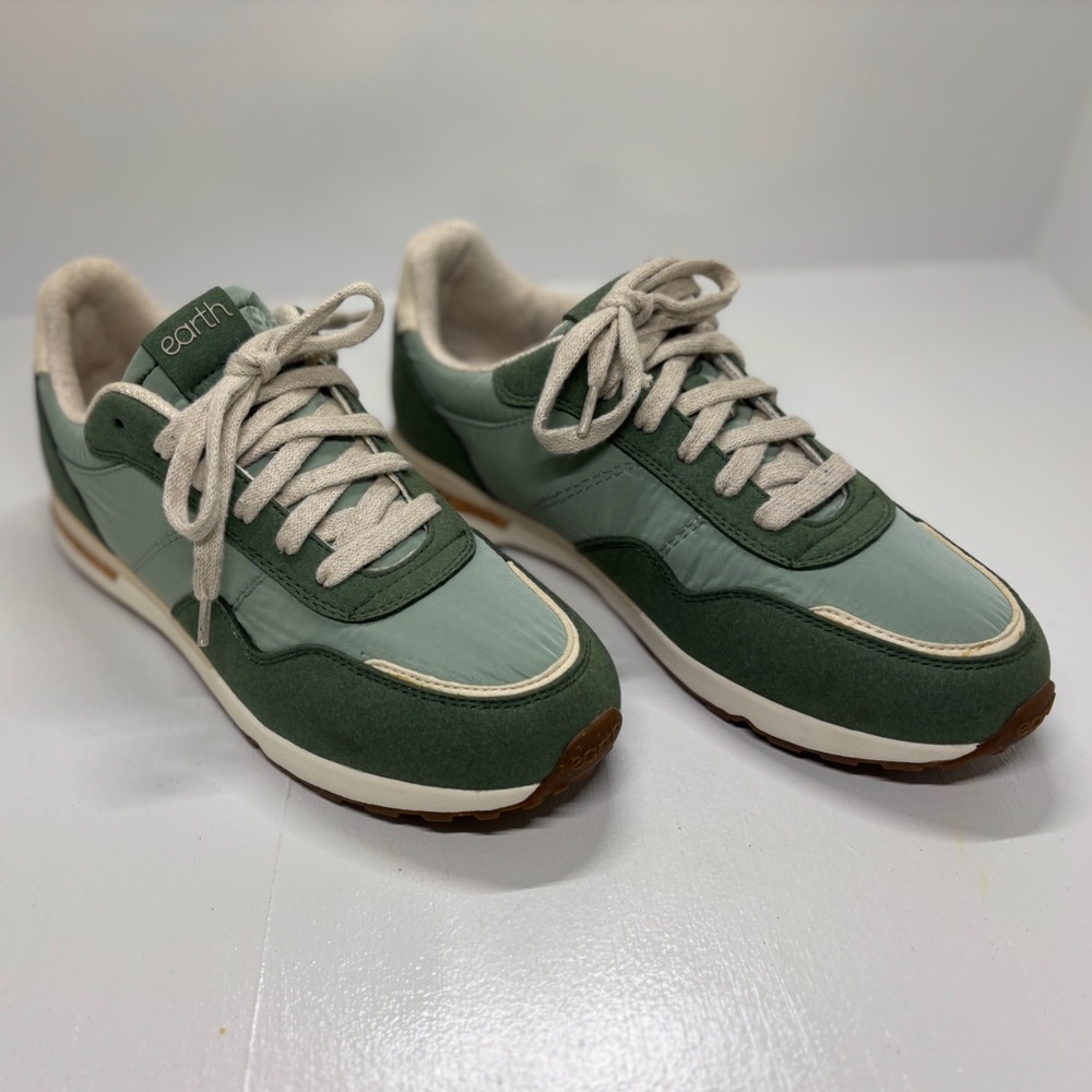 Earth Shoes ETMAREN Green Casual Sneakers Women’s 8.5 Comfort Walking Shoes - Picture 4 of 13
